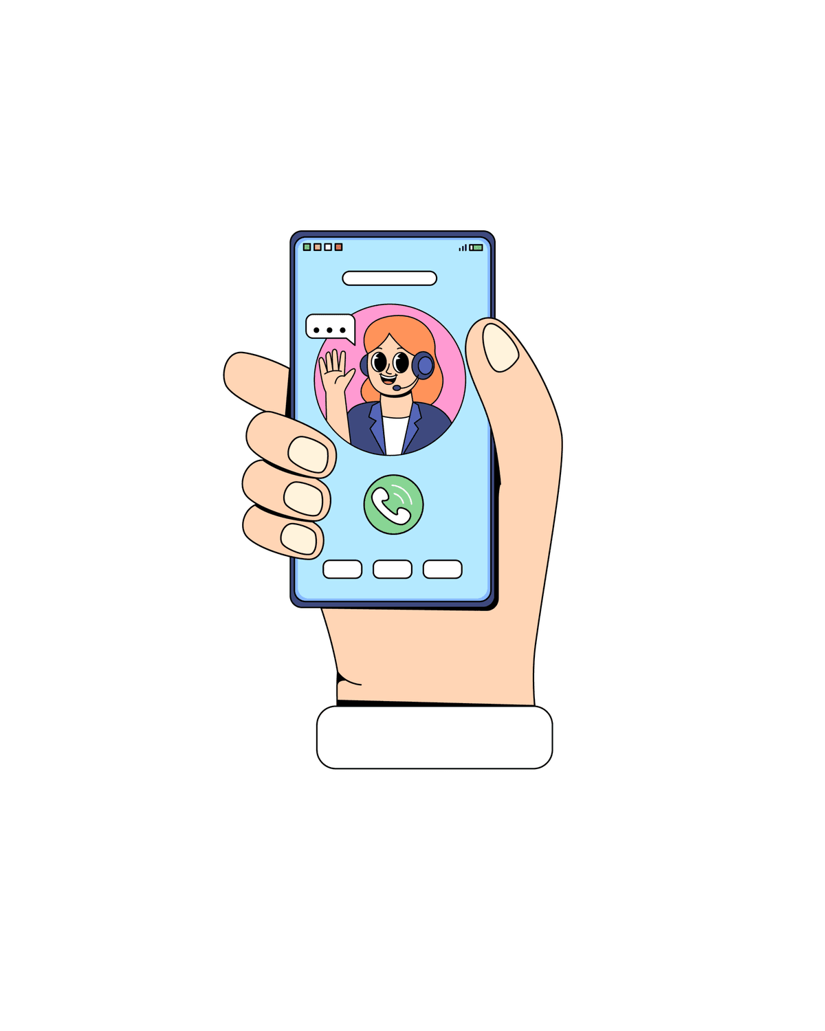 Host illustration